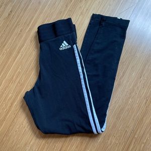Adidas 3-Stripe Black Leggings